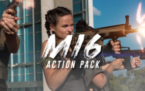 4K视频素材-Bigfilms MI6 – Action Pack 500+好莱坞枪战电影枪口闪光炮弹撞击弹孔破坏视觉效果特效动画包