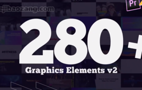 AE/PR模板-280组高级现代文字标题片头排版设计动画 Titles Graphics Pack