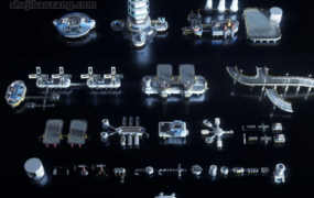 KitBash3D-高质量可商用太空模型合集！