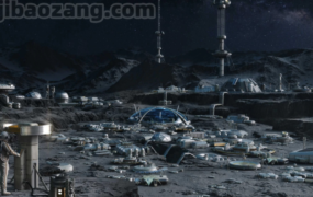 3D模型-Kitbash3D月球基地模型太空基地设备指挥总部模型合集 –Lunar Base