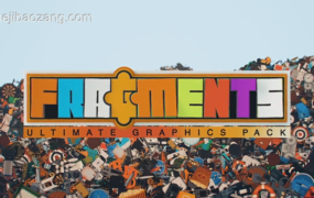 AE脚本-2000个二维卡通人物场景MG动画预设包 Fragments Animated 2D Elements