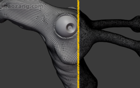 Blender插件-多边形网格划分重拓扑 Tesselator – Quadrilateral Remeshing v1.28.1