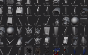 Blender模型3D高精度资产库！确定不看看？